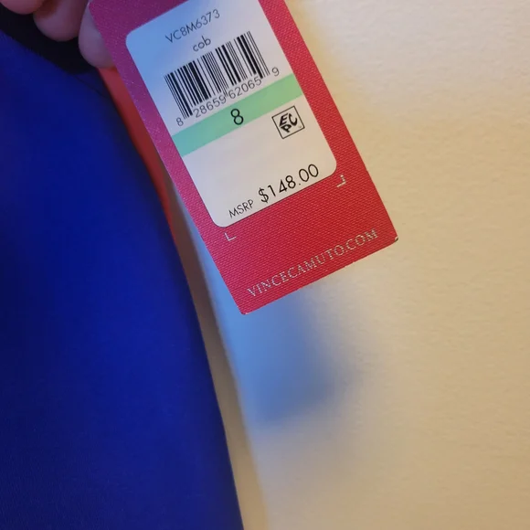 Vince Camuto Vibrant Floral Mini Dress - Purple and Pink - Picture 3 of 5